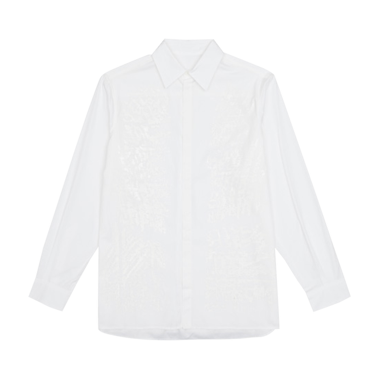 A-Cold-Wall* Erosion Print Long-Sleeve Shirt 'White'
