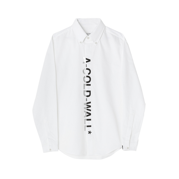 A-Cold-Wall* Woven Split Dialogue Shirt 'White'