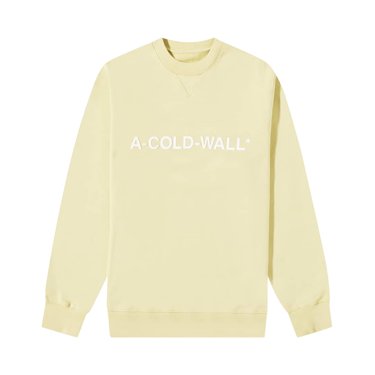 A-Cold-Wall* Essential Logo Crewneck 'Flaxen Beige'