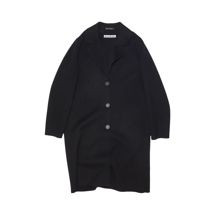 Acne Studios Single Breasted Coat 'Black'