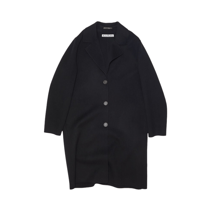 Acne Studios Single Breasted Coat 'Black'