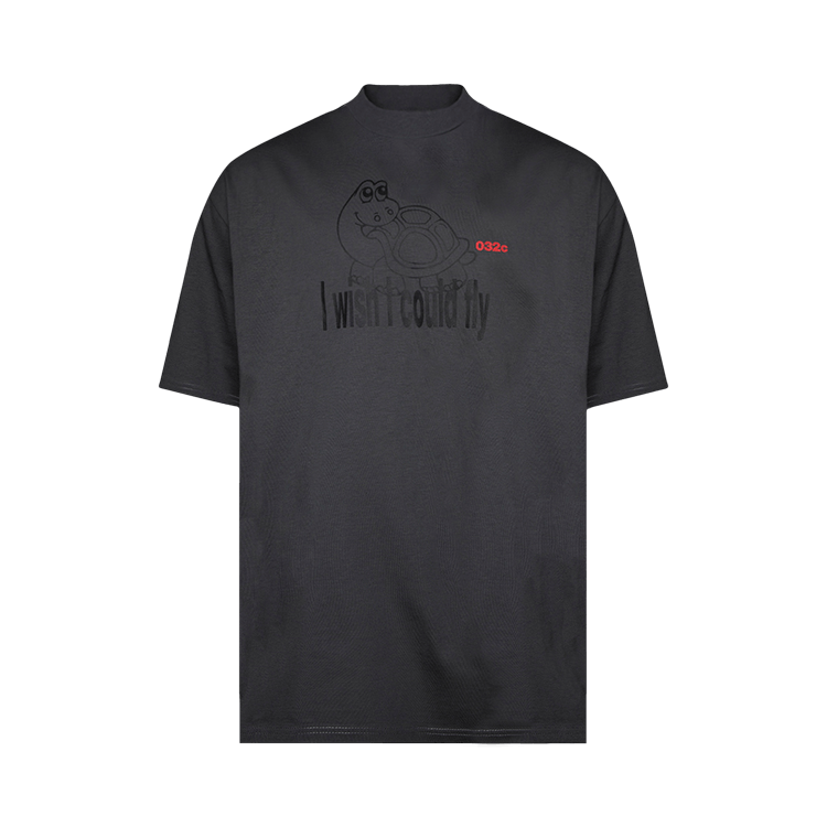 032C Birdie Oversized T-Shirt 'Olive/Grey'