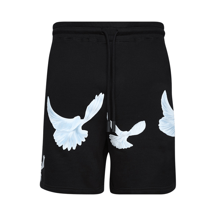 3.PARADIS Singing Doves Shorts 'Black'