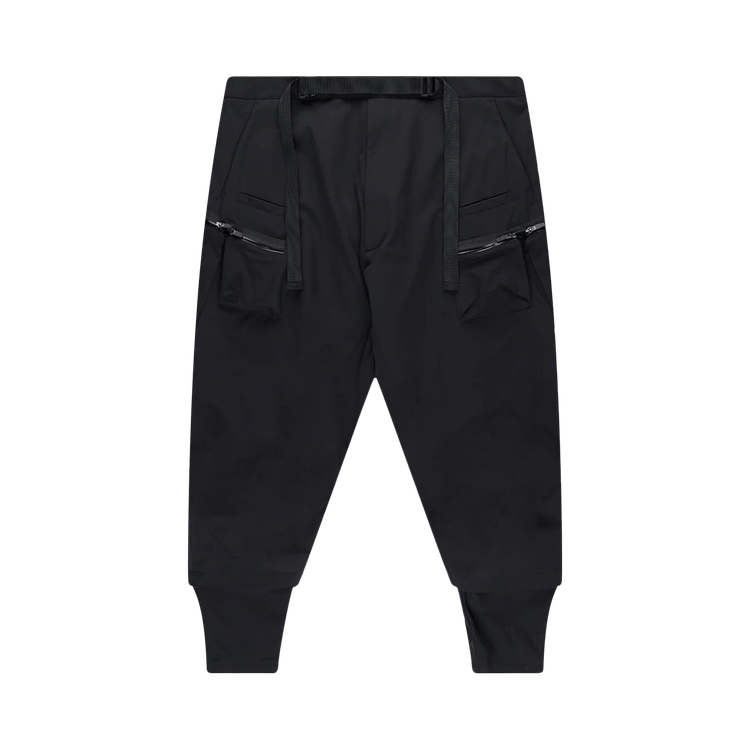 Acronym Wide Drawcord Pants 'Black'