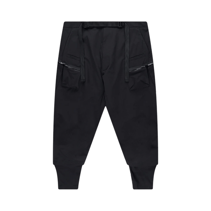 Acronym Wide Drawcord Pants 'Black'