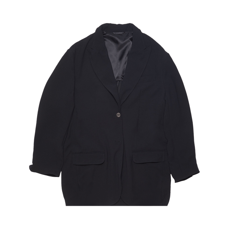 Acne Studios Single Breasted Suit Jacket 'Black'