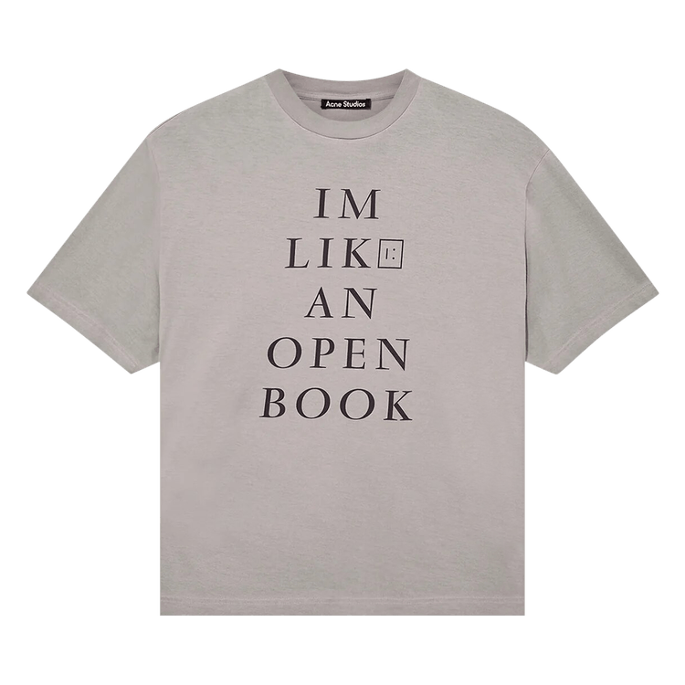 Acne Studios Heat Reactive T-Shirt in Grey 'Grey'