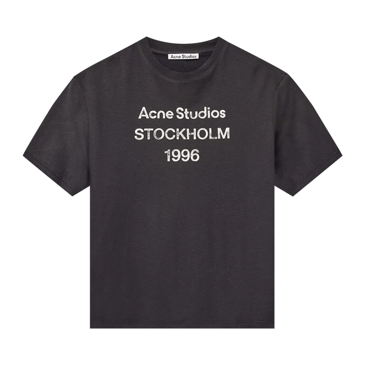 Acne Studios Logo T-Shirt 'Black'