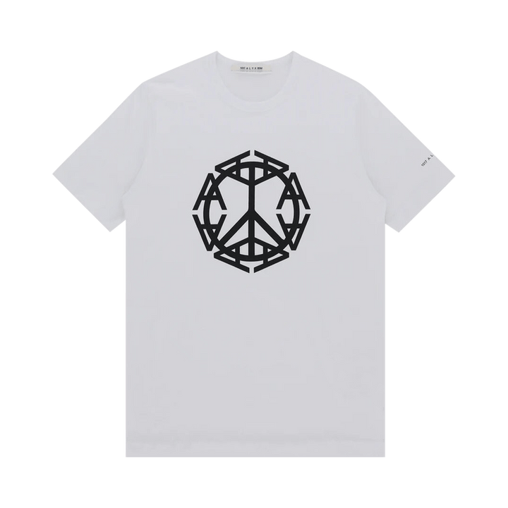 1017 ALYX 9SM Peace Sign T-Shirt 'White'