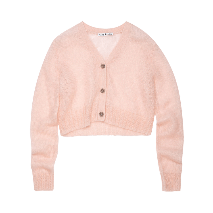 Acne Studios Cropped Cardigan 'Blush Pink'
