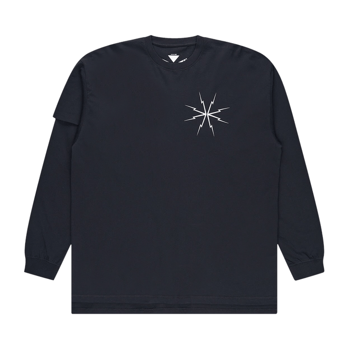 Acronym Pima Long-Sleeve T-Shirt 'Black'