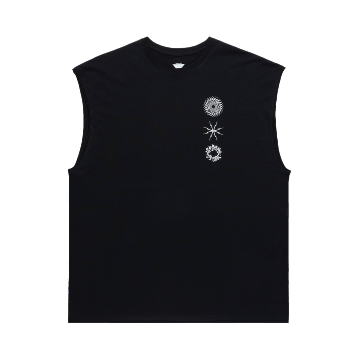 Acronym Pima Sleeveless T-Shirt 'Black'