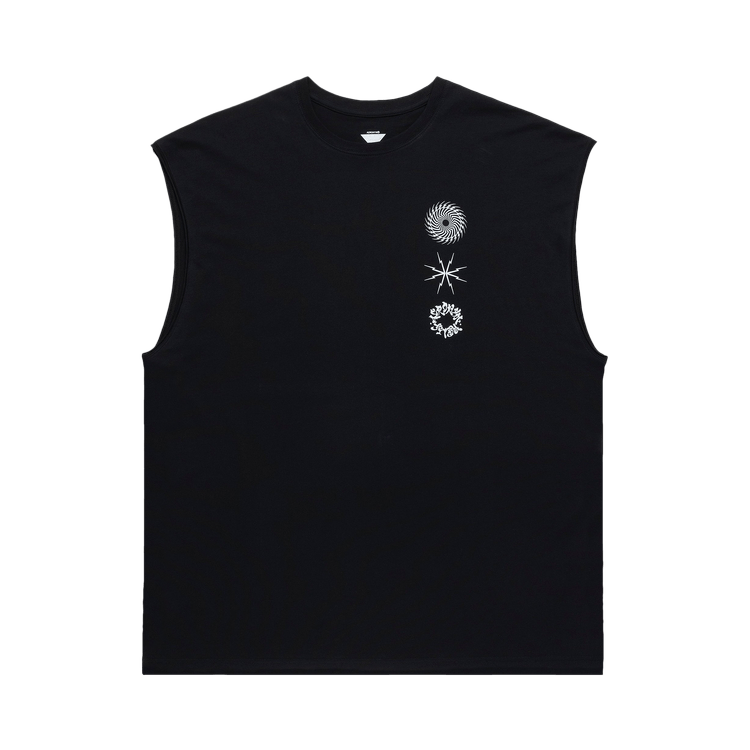 Acronym Pima Sleeveless T-Shirt 'Black'