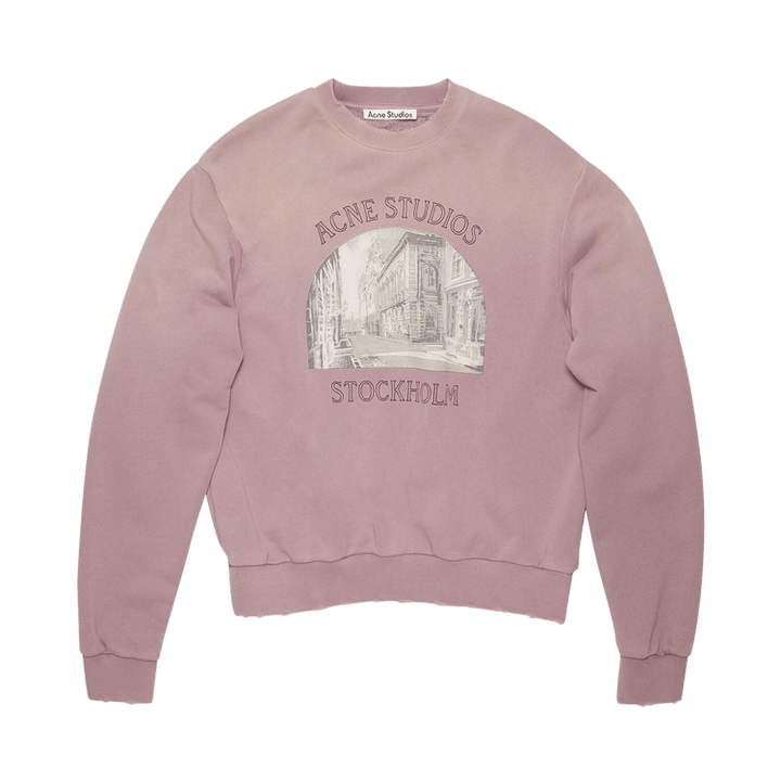 Acne Studios Printed Sweater 'Dusty Purple'