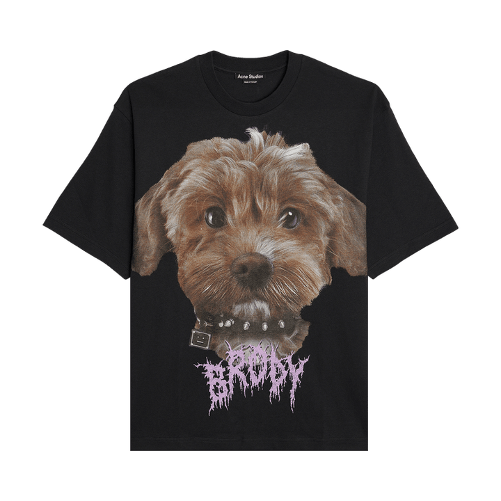 Acne Studios Crewneck T-Shirt 'Faded Black'