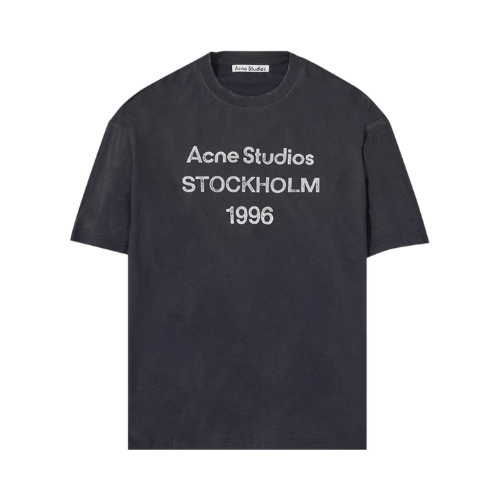 Acne Studios Logo T-Shirt 'Faded Black'