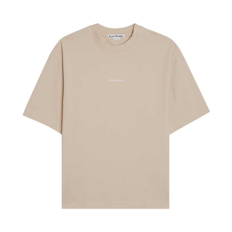 Acne Studios Logo T-Shirt 'Champagne Beige'