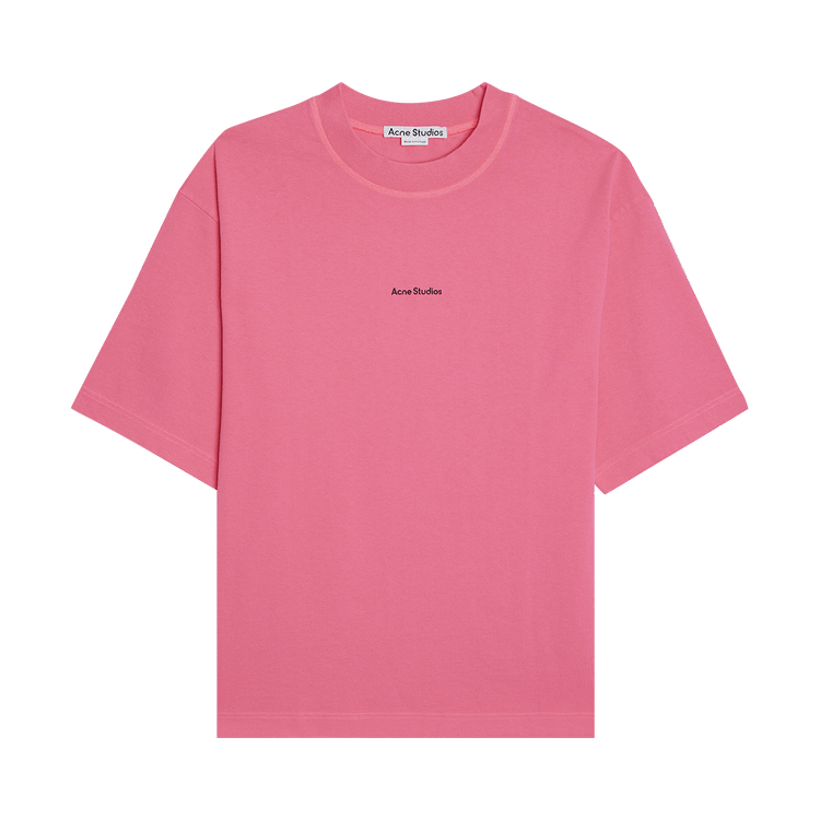 Acne Studios Logo T-Shirt 'Neon Pink'