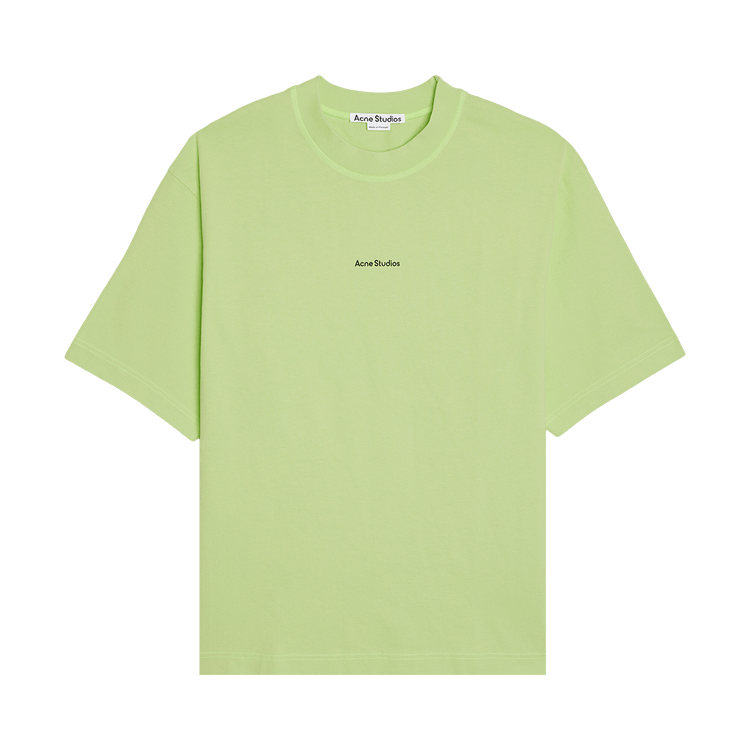 Acne Studios Logo T-Shirt 'Fluo Green'