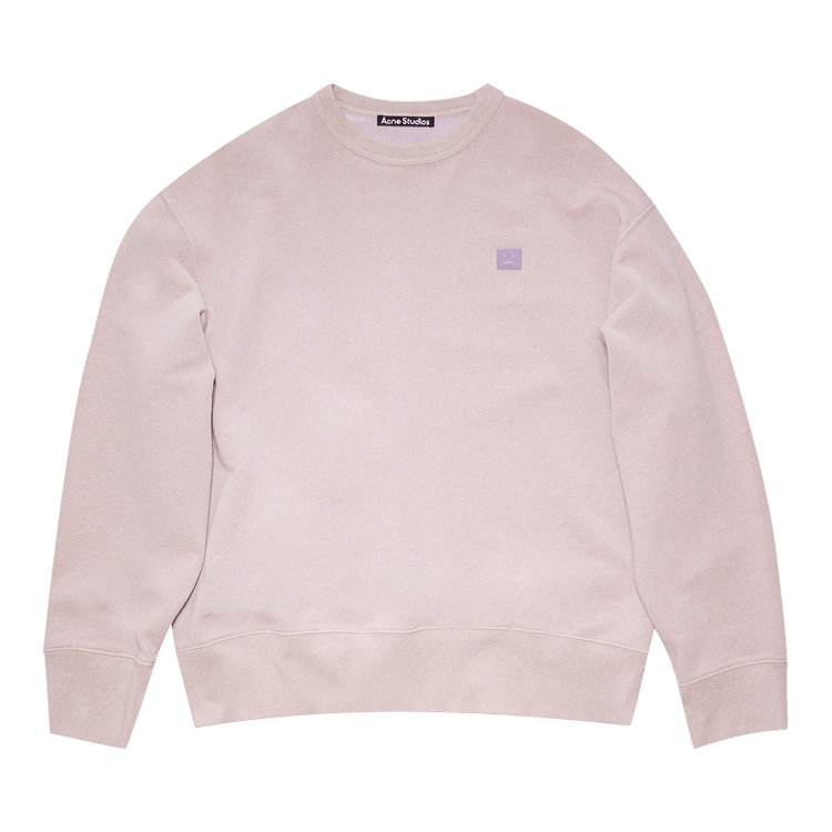 Acne Studios Crewneck Sweatshirt 'Violet Pink Melange'