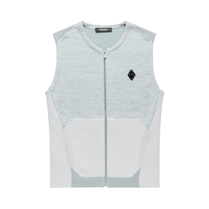 A-Cold-Wall* Contrast Tech Knit Vest 'Iceberg Blue'