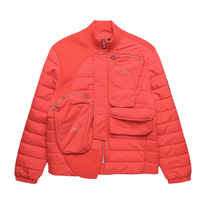 A-Cold-Wall* Asymmetric Padded Jacket 'Volt Red'