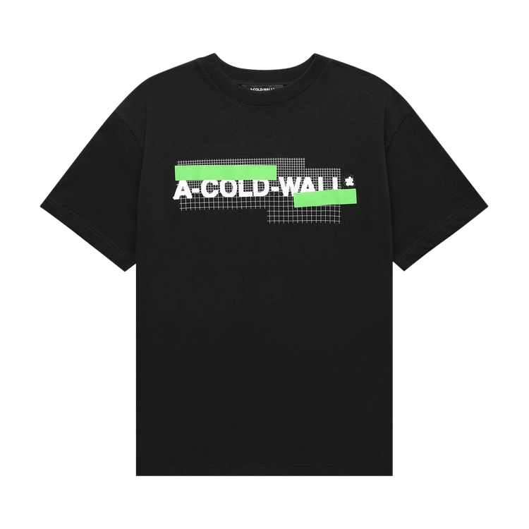A-Cold-Wall* Grid Logo T-Shirt 'Black'