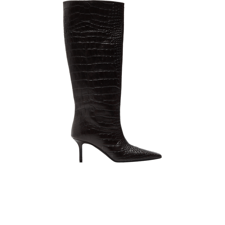 Acne Studios Wmns Heeled Ankle Boot 'Smooth Black'