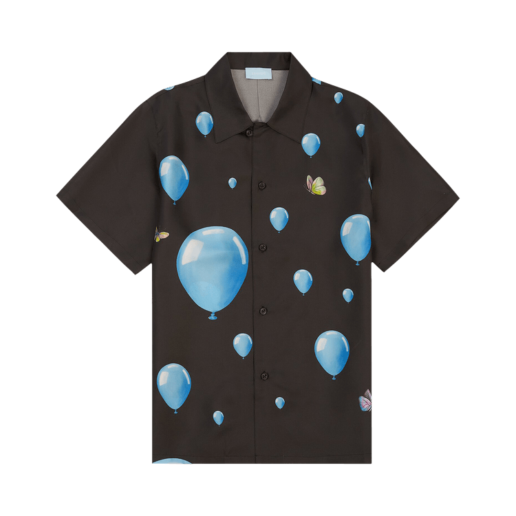 3.PARADIS Dreaming Ballons Short-Sleeve Shirt 'Black'