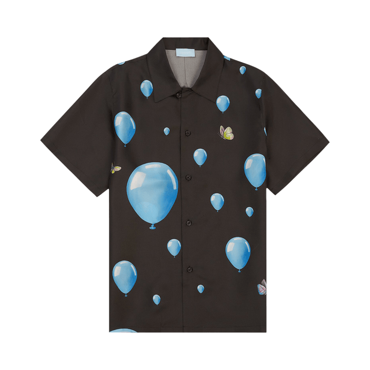3.PARADIS Dreaming Ballons Short-Sleeve Shirt 'Black'