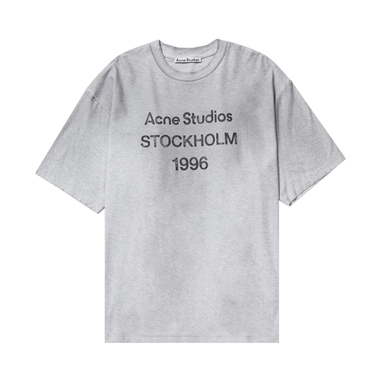 Acne Studios Logo T-Shirt 'Pale Grey'