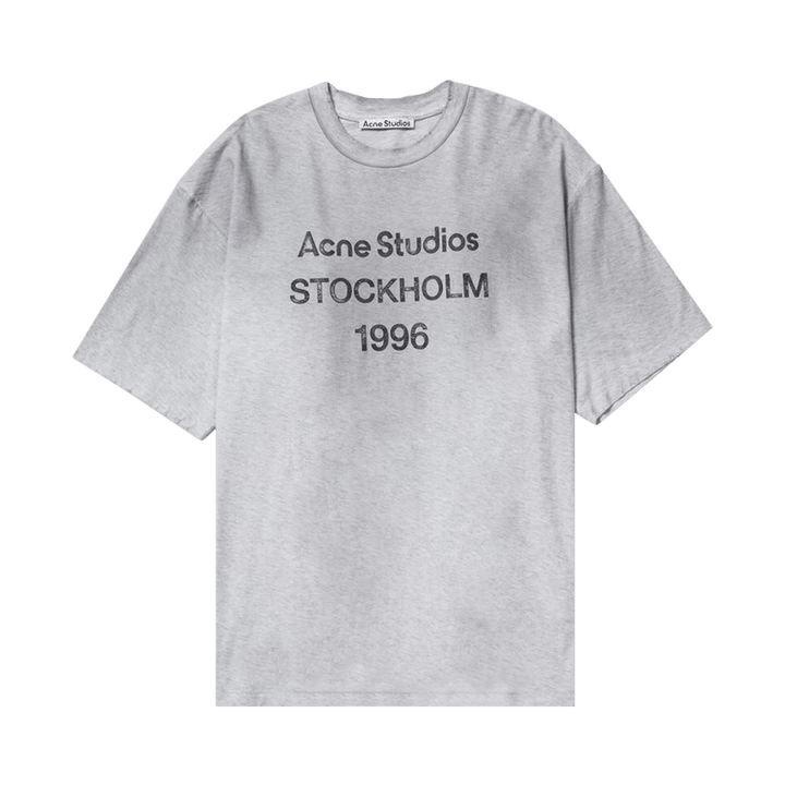 Acne Studios Logo T-Shirt 'Pale Grey'
