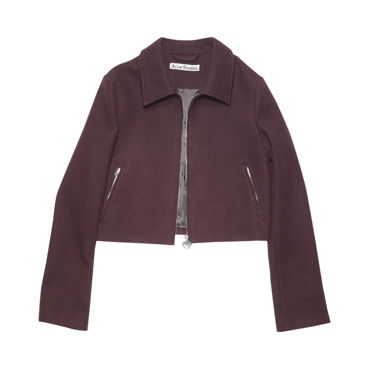 Acne Studios Wool Jacket 'Dark Burgundy'