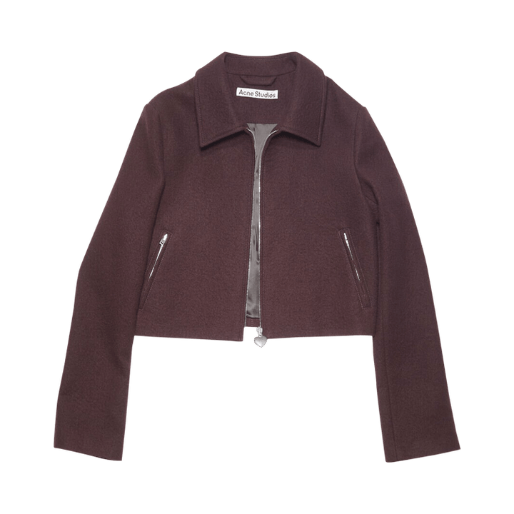 Acne Studios Wool Jacket 'Dark Burgundy'