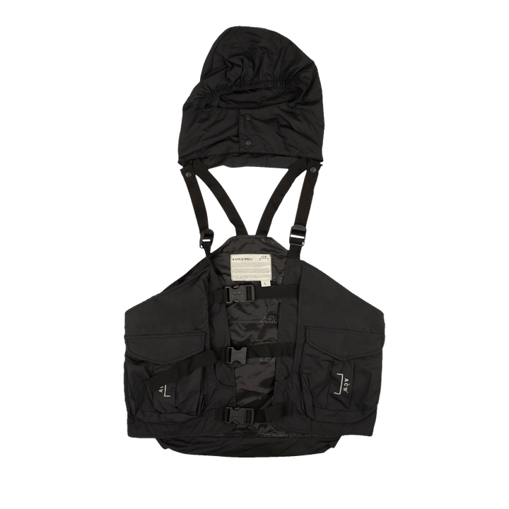 A-Cold-Wall* Harness Backpack Hooded Vest 'Black'