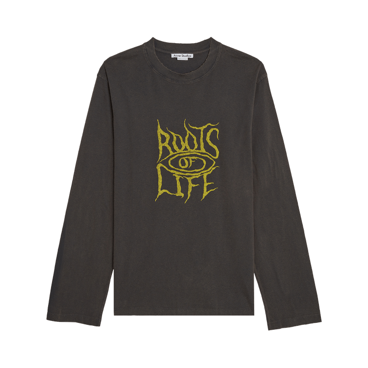 Acne Studios Printed Sweater 'Faded Black'