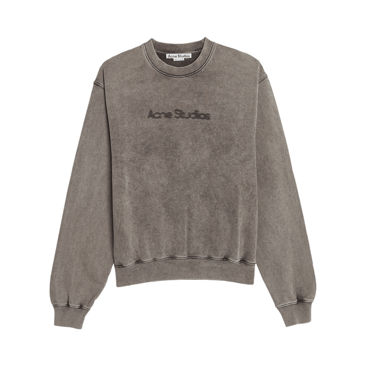 Acne Studios Blurred Logo Sweater 'Faded Grey'