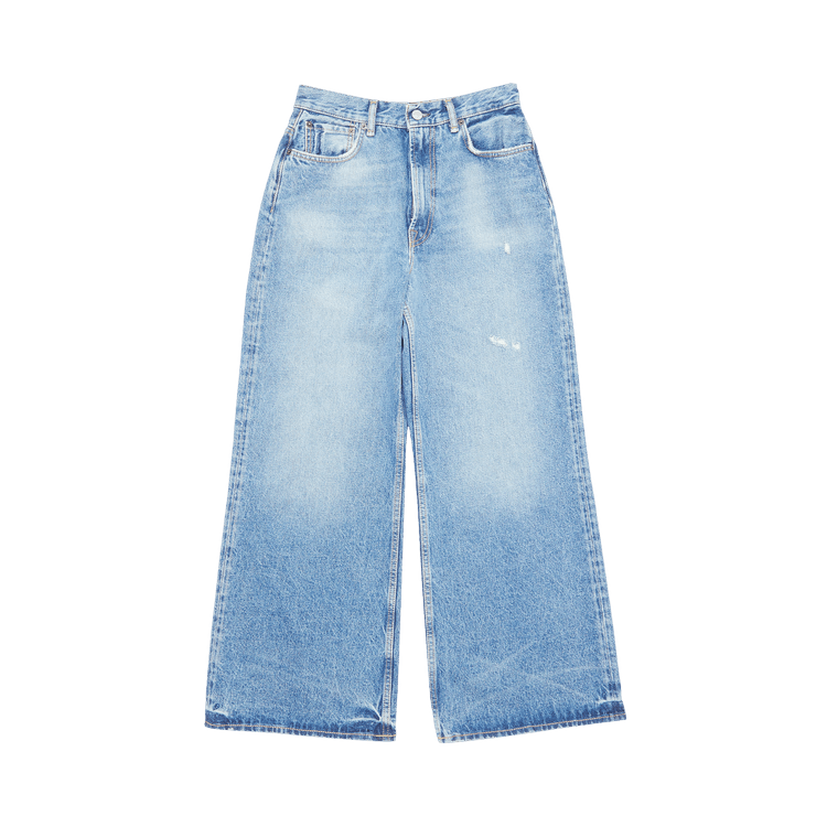 Acne Studios Relaxed Fit Jeans 'Mid Blue'