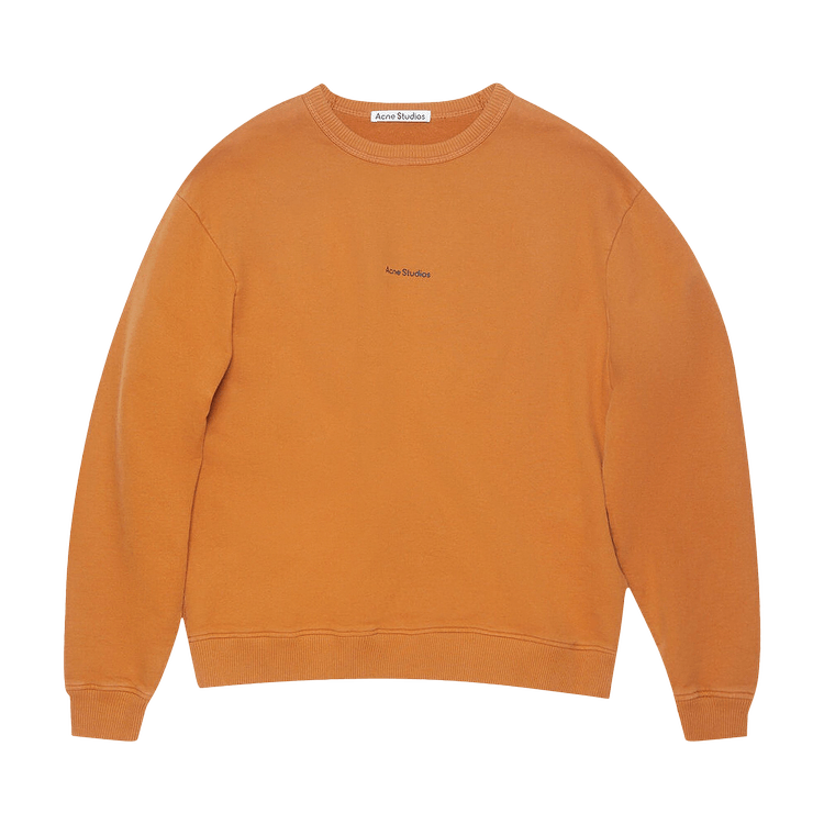 Acne Studios Stamp Logo Sweatshirt 'Burnt Orange'