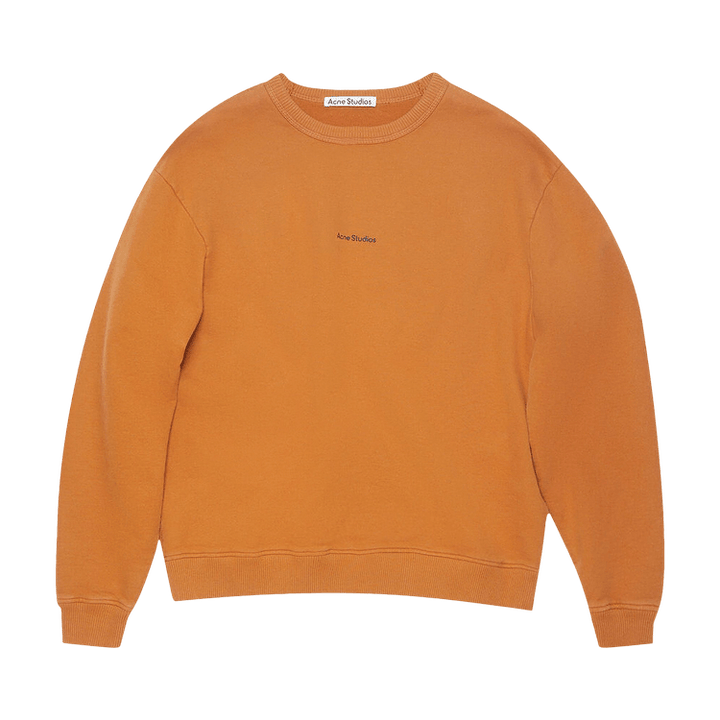 Acne Studios Stamp Logo Sweatshirt 'Burnt Orange'
