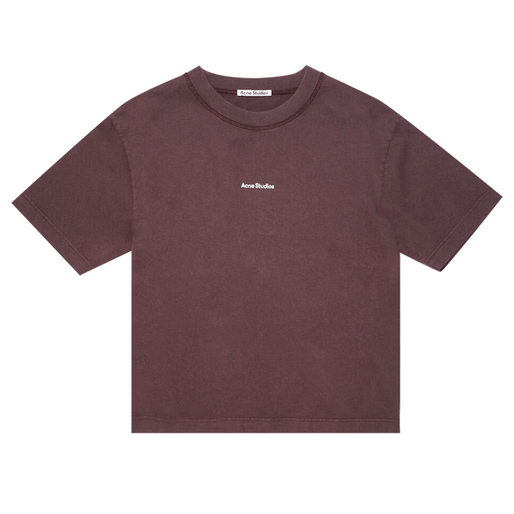 Acne Studios Logo T-Shirt 'Aubergine Purple'