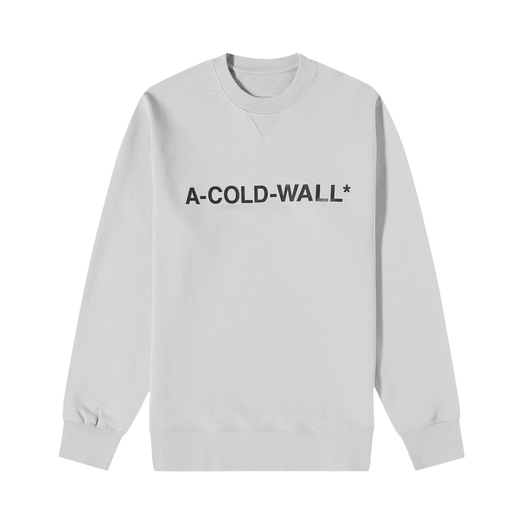 A-Cold-Wall* Knitted Essential Logo Crewneck 'Light Grey'