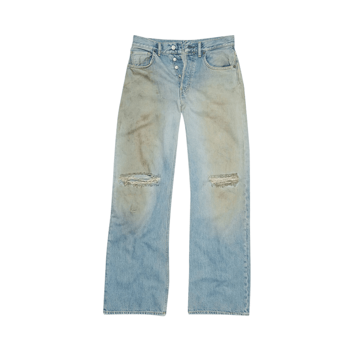 Acne Studios Loose Fit Jeans 'Mid Blue'