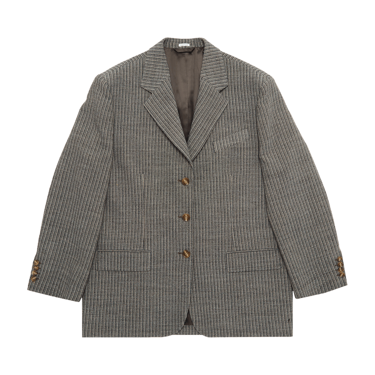 Acne Studios Single-Breasted Suit Jacket 'Multicolor/Taupe'