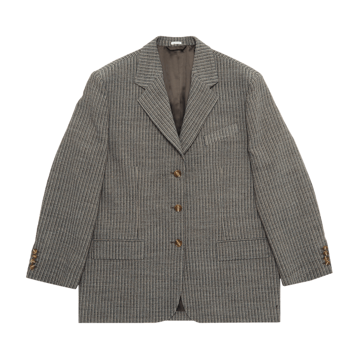 Acne Studios Single-Breasted Suit Jacket 'Multicolor/Taupe'