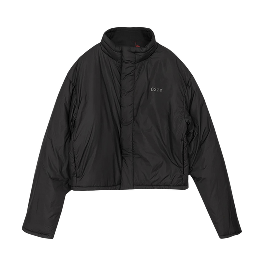 032C Team Tag Cropped Puffer Jacket Black 'Black'