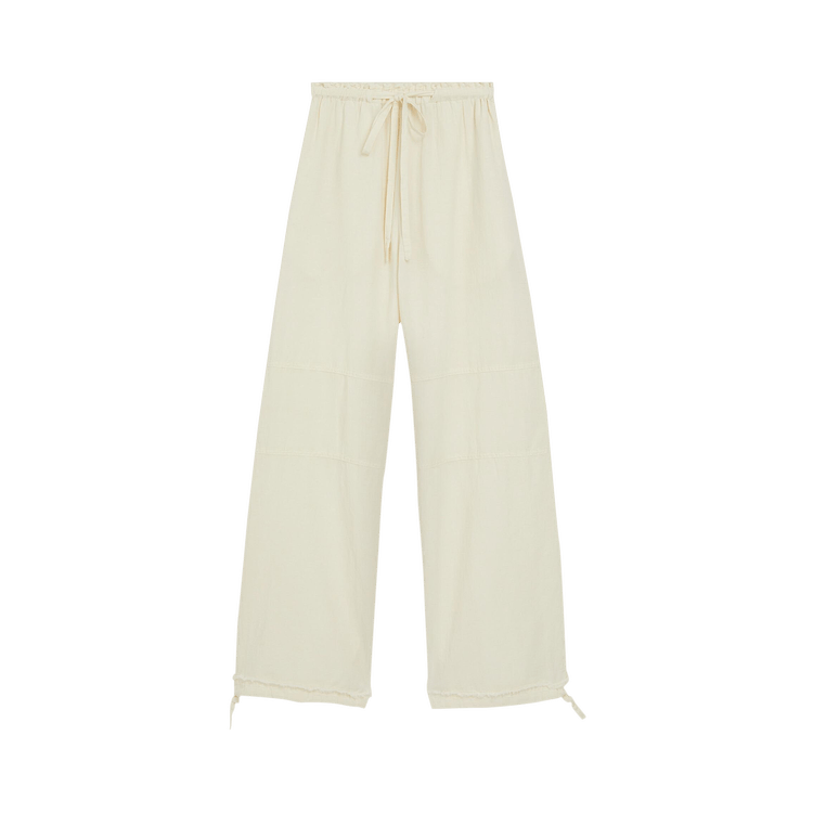 Acne Studios Relaxed Drawstring Trouser 'Warm White'