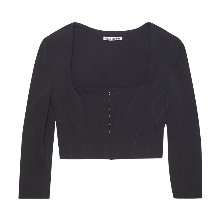 Acne Studios Long-Sleeve Top 'Black'