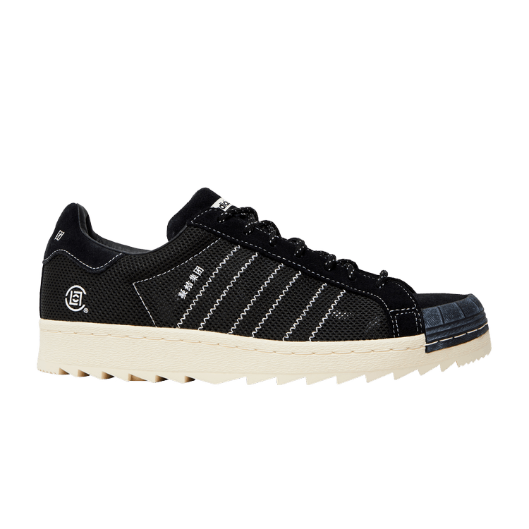 CLOT x Neighborhood x Superstar 'Black' Sample