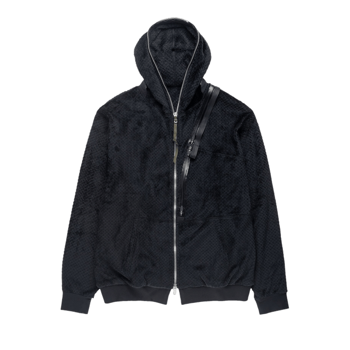 Acronym Polartec Highloft Fleece Hooded Jacket 'Black'